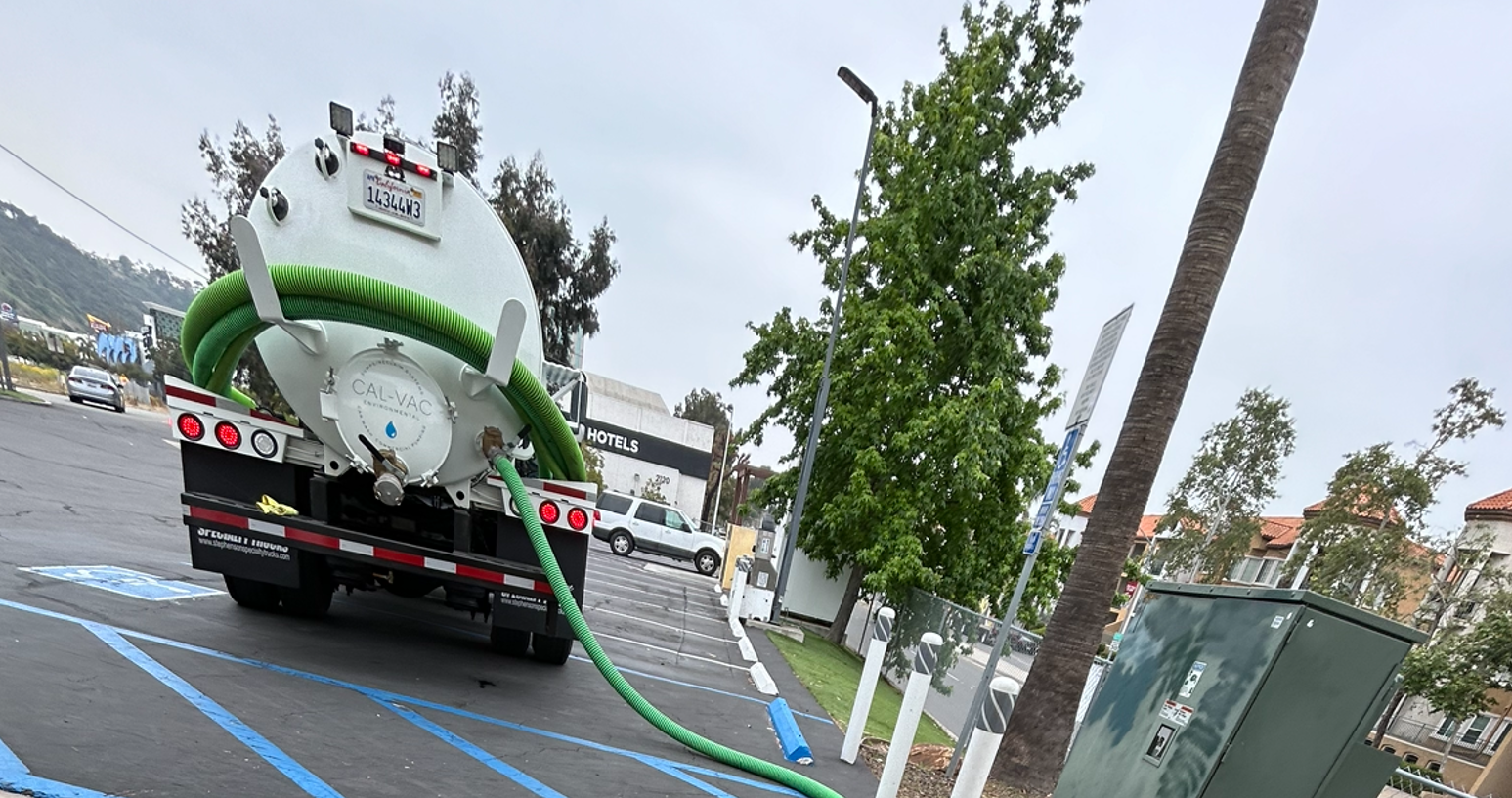 parking lot waste disposal WIDE